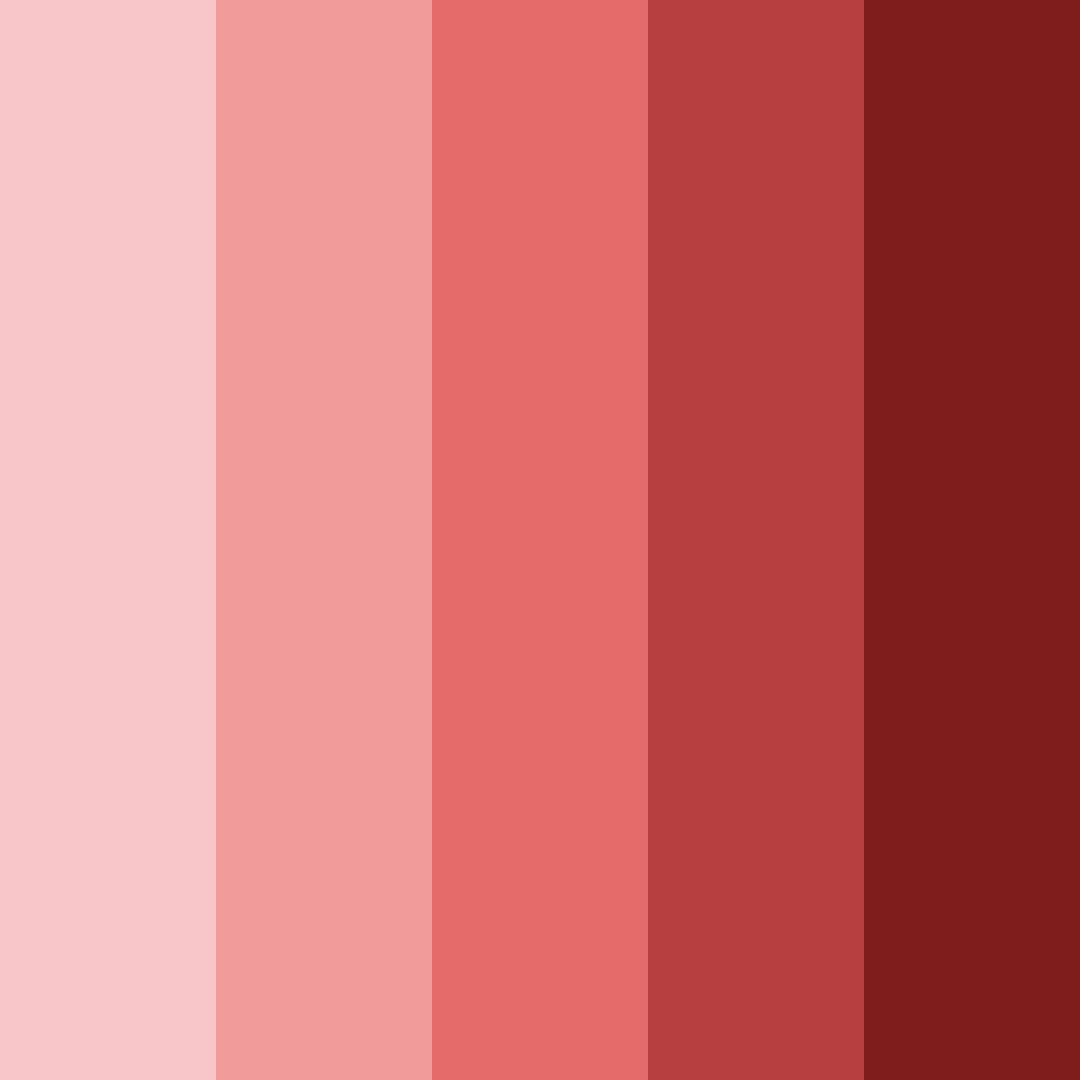 Download red blood color palette PNG image (square)