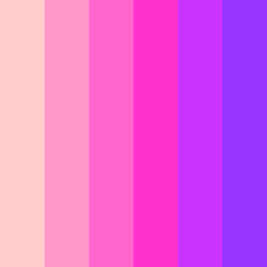 Download cotton candy dreams color palette PNG image (square)