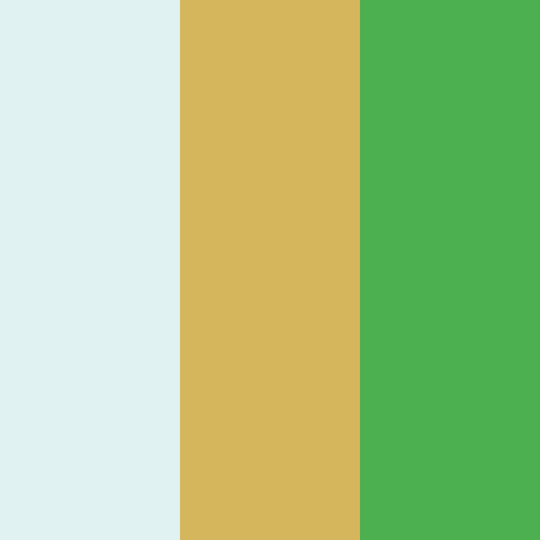 Download tropical breeze color palette PNG image (square)