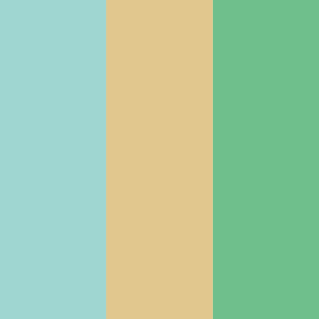 Download serene oasis color palette PNG image (square)