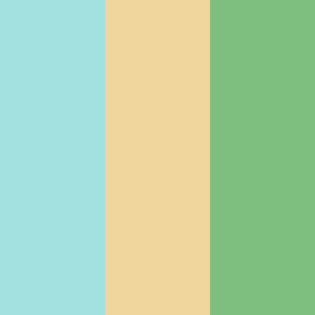 Download serene oasis color palette PNG image (square)