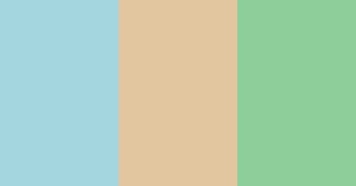 Download serene oasis color palette PNG image (landscape)