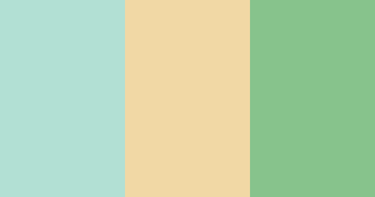 Download turquoise serenity color palette PNG image (landscape)