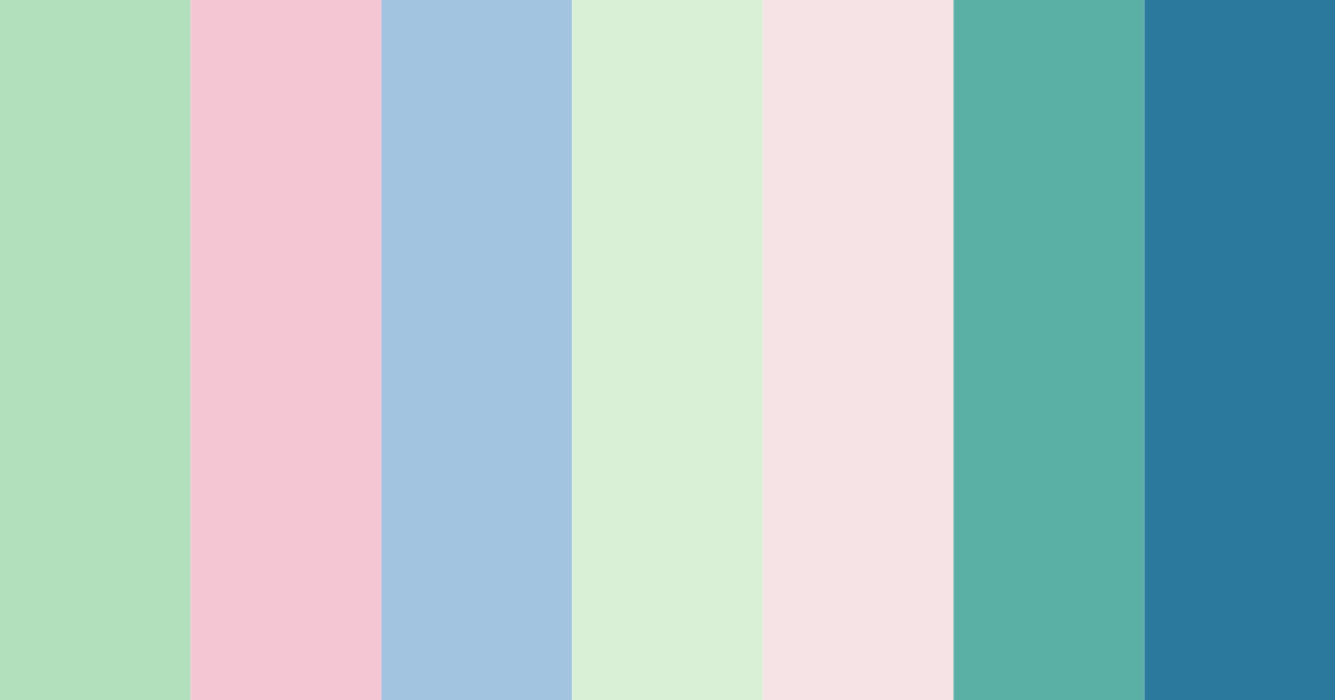 Download whimsical breeze color palette PNG image (landscape)