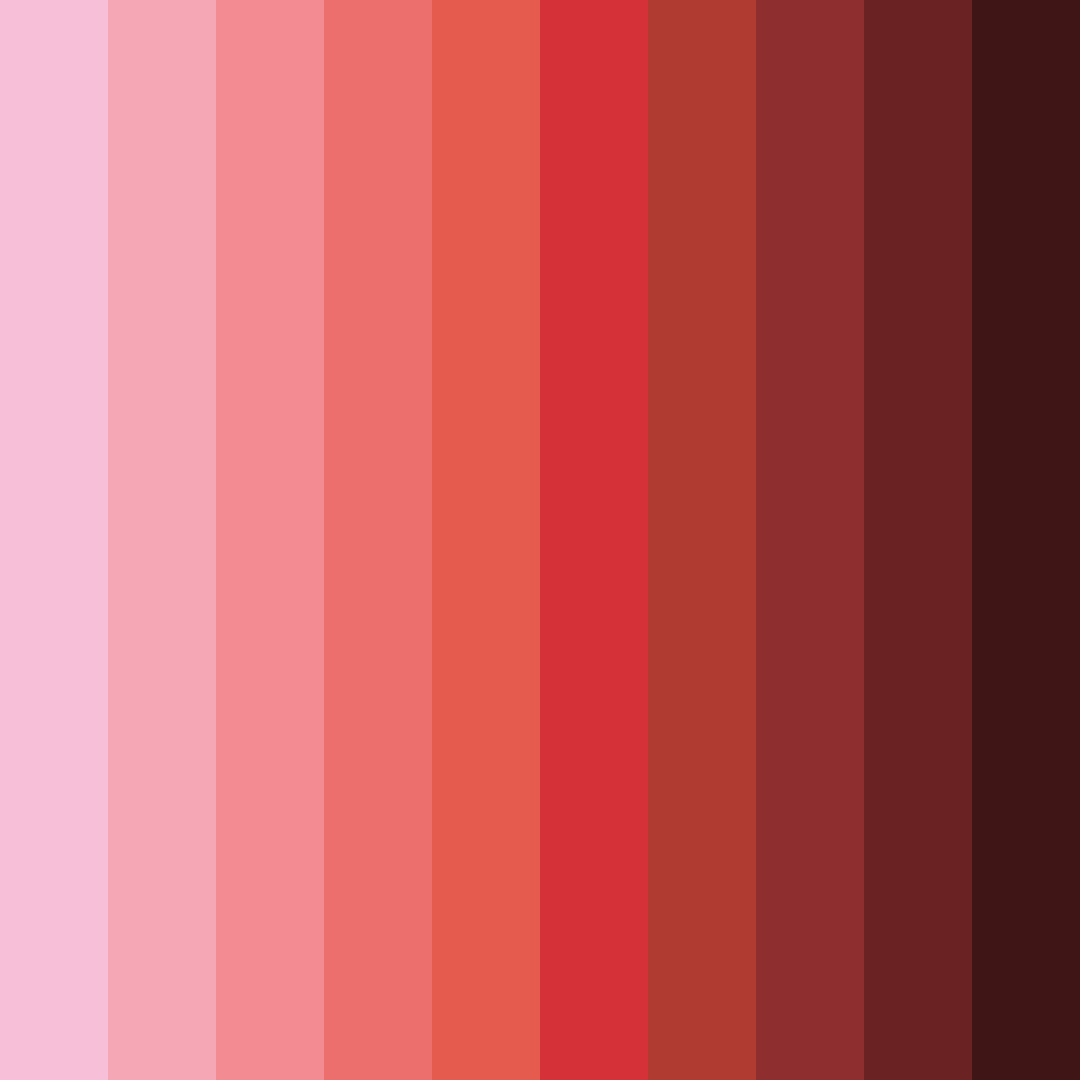 Download blush and cocoa dreamscape color palette PNG image (square)