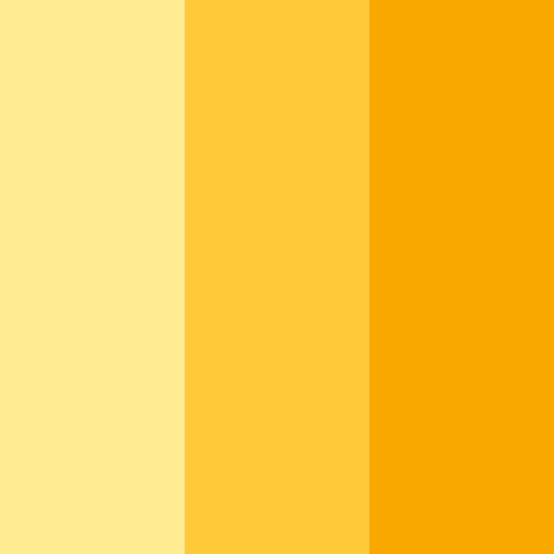 Download sunny citrine bliss color palette PNG image (square)