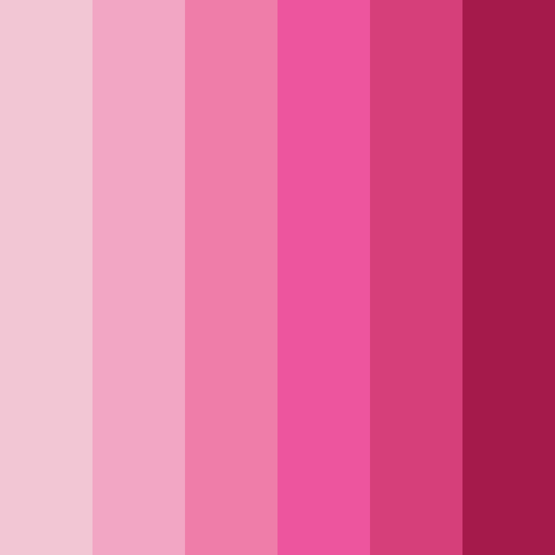 Download enchanted blossoms color palette PNG image (square)