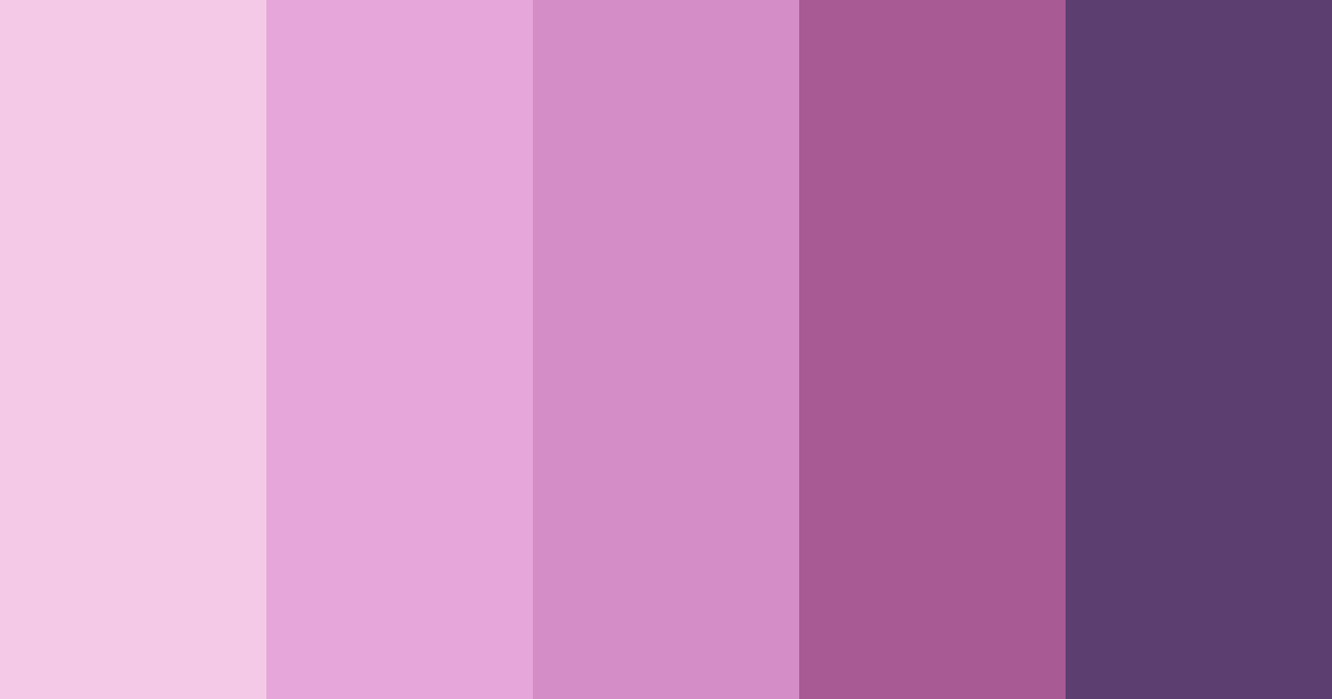 Download pink fairy kiss color palette PNG image (landscape)