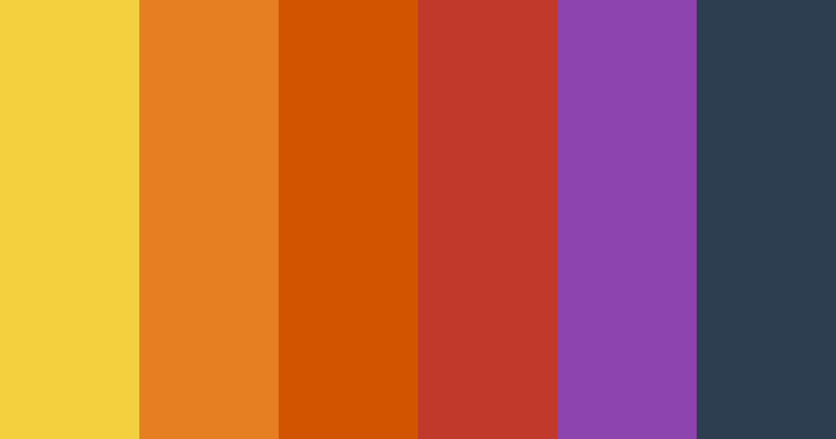 Download warm christmas color palette PNG image (landscape)