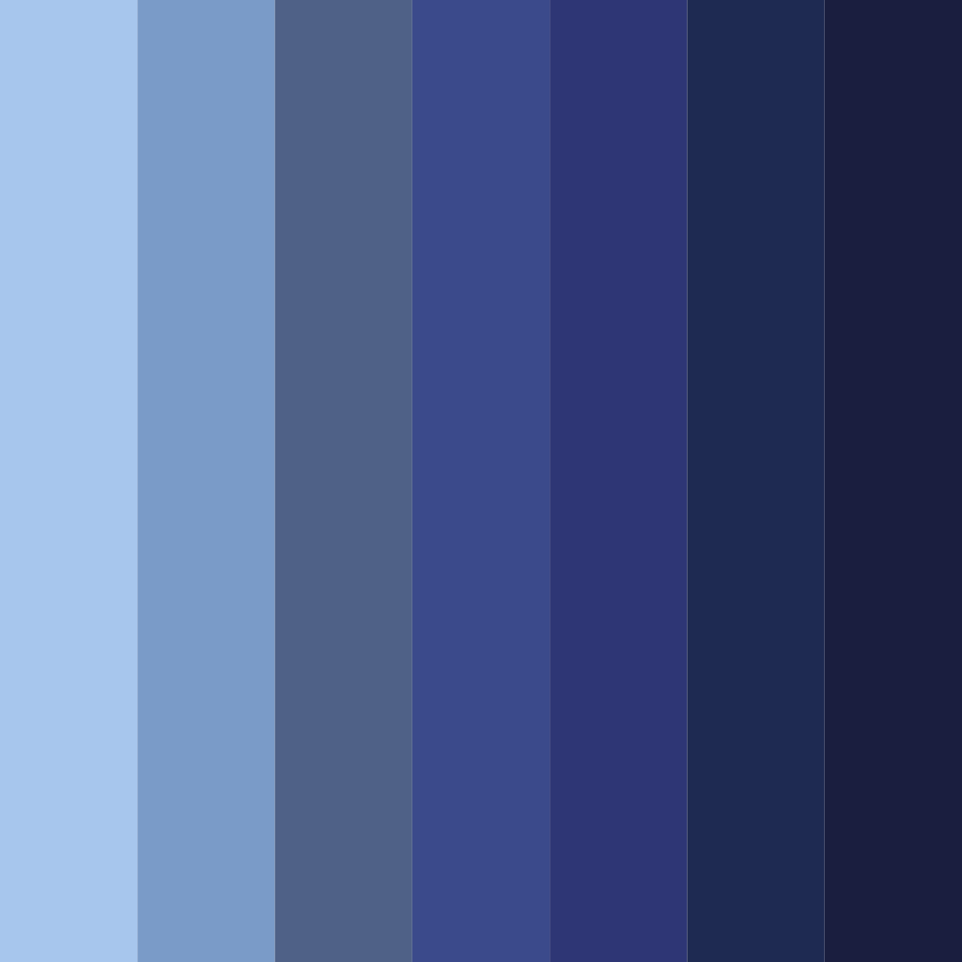 Download midnight reverie color palette PNG image (square)