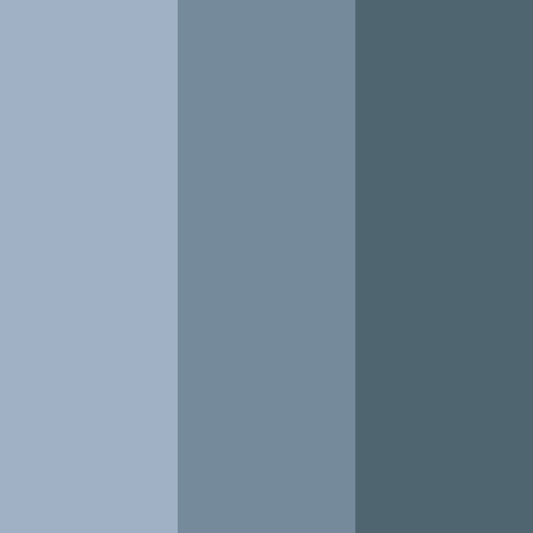 Download muted blue color palette PNG image (square)