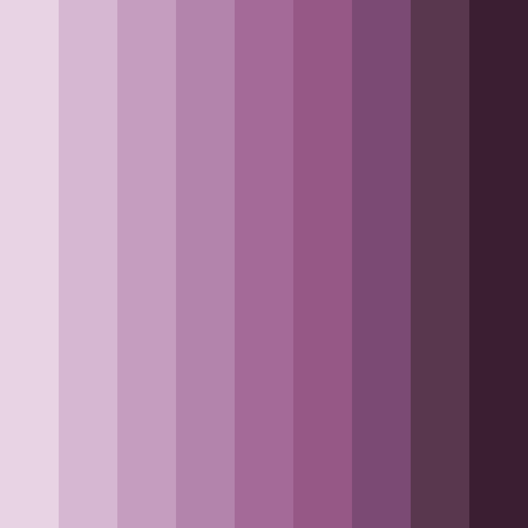 Download shades of lila color palette PNG image (square)