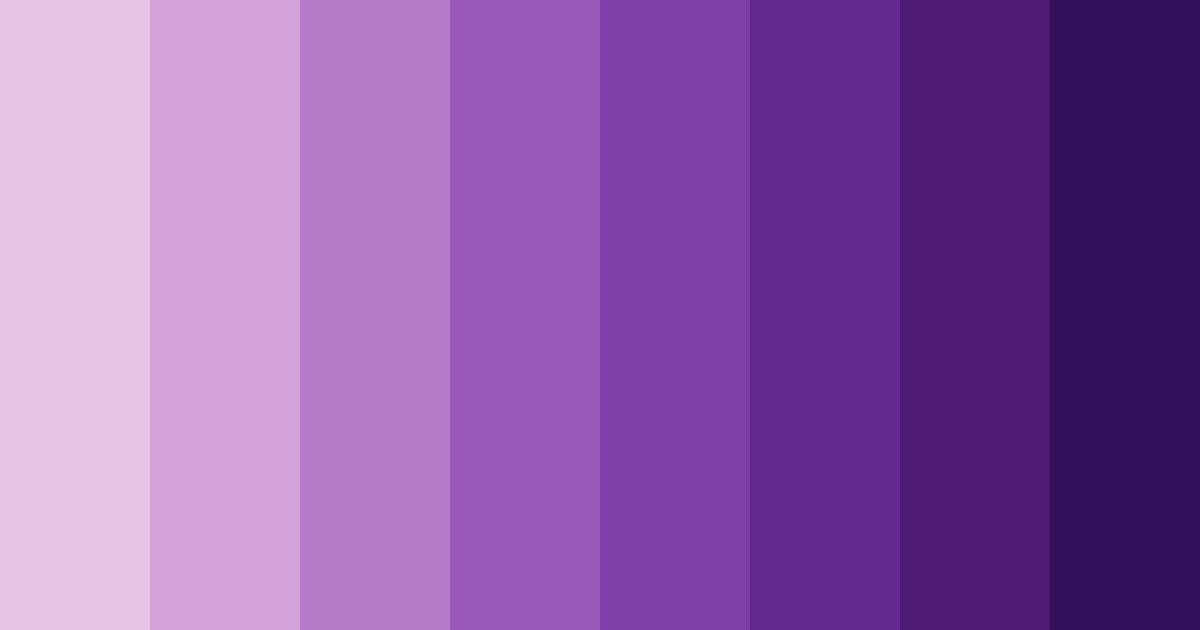 Download whimsical lilac dreams color palette PNG image (landscape)