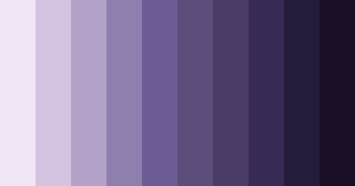 Download pastel purple color palette PNG image (landscape)