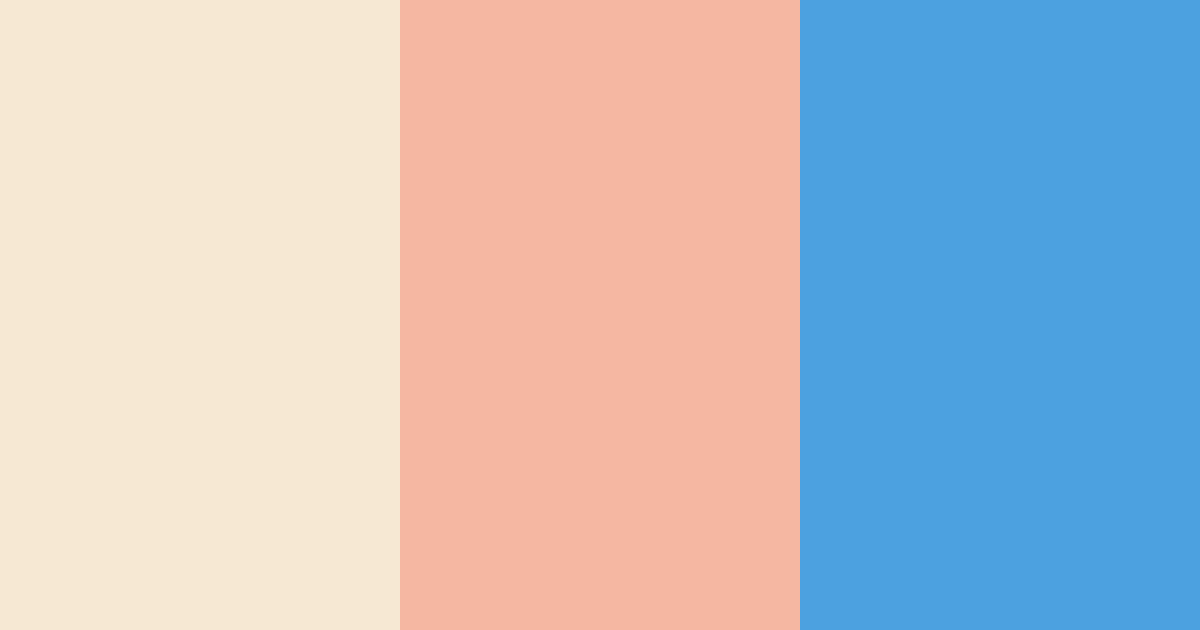 Download peachy blue color palette PNG image (landscape)