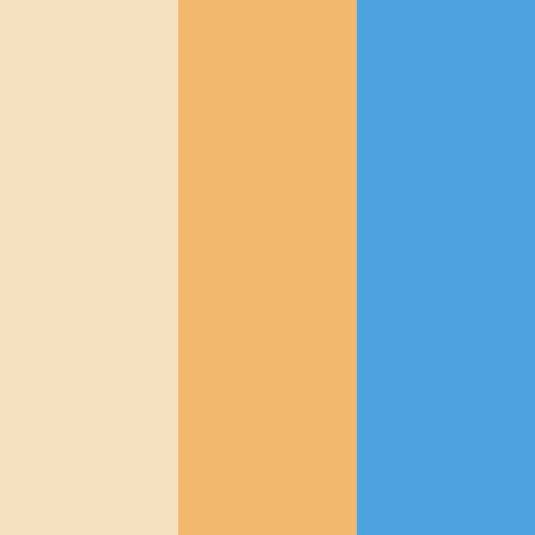 Download peachy blue color palette PNG image (square)