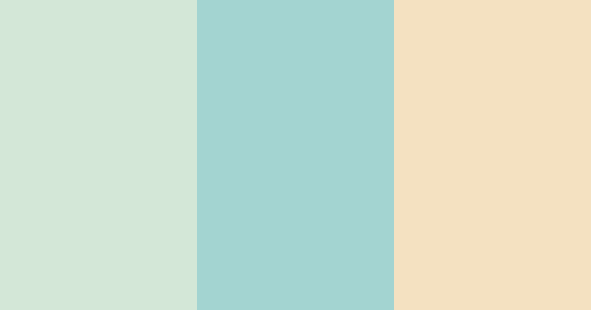 Download soft green color palette PNG image (landscape)