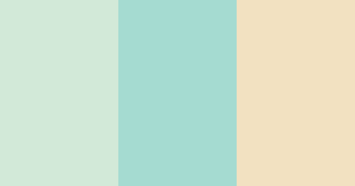 Download soft green color palette PNG image (landscape)