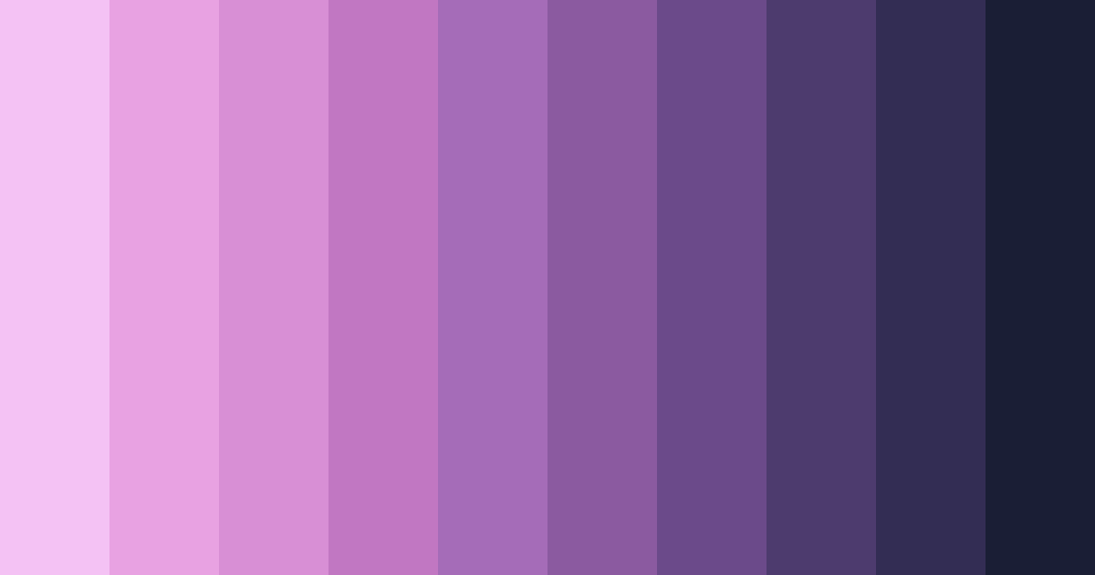 Download starlit royalty color palette PNG image (landscape)