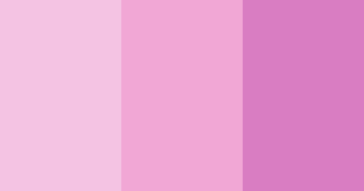 Download pink ballet color palette PNG image (landscape)