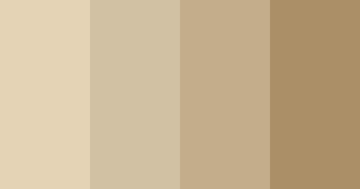 Download sandy serenity color palette PNG image (landscape)