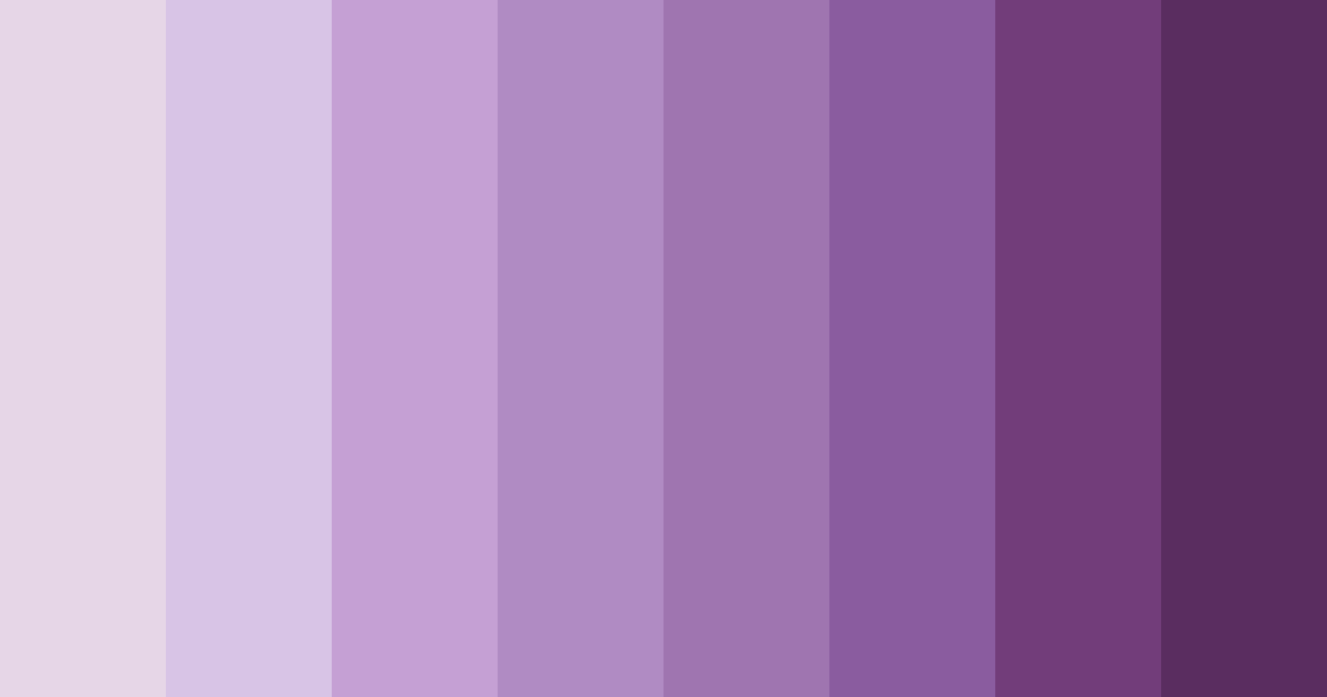 Download whispers of lavender color palette PNG image (landscape)