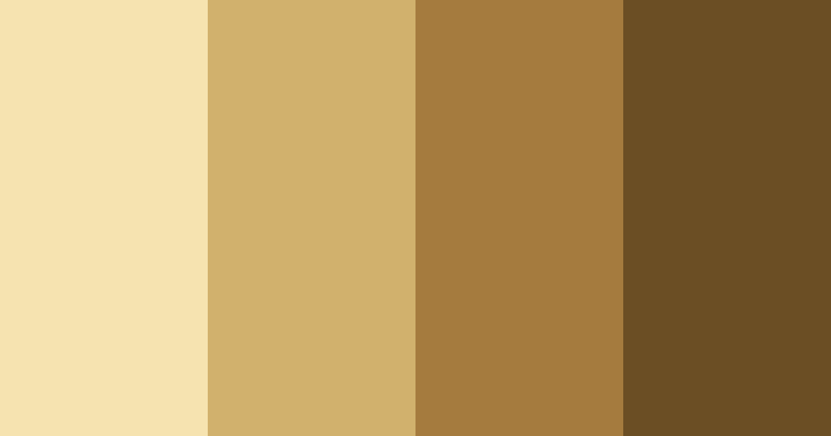 Download golden sands color palette PNG image (landscape)
