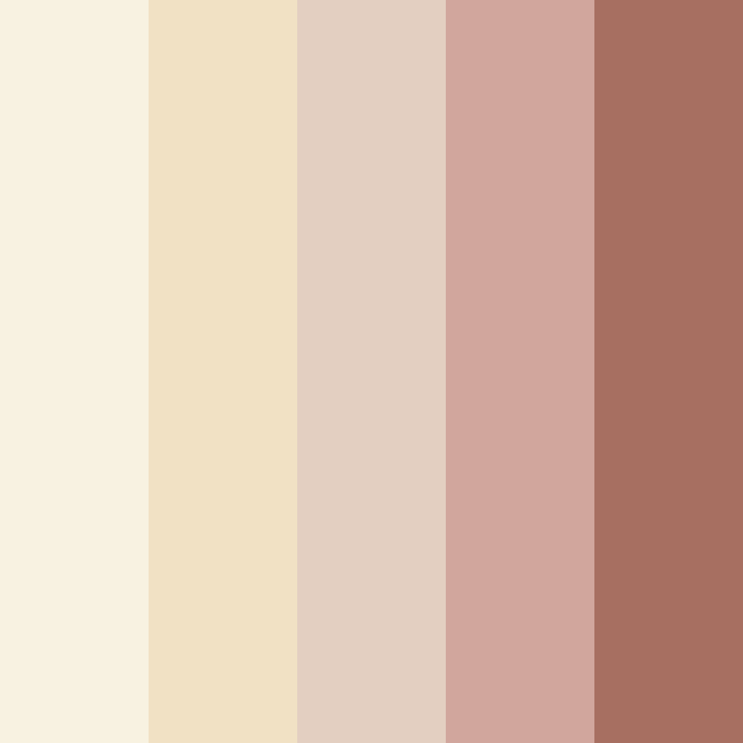 Download light coconut milk color palette PNG image (square)