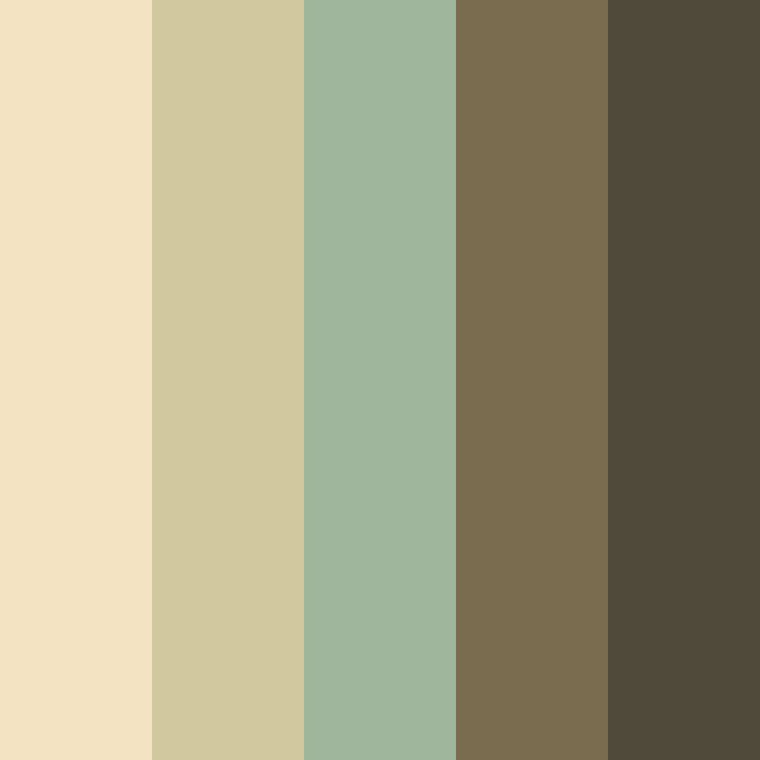 Download elegant earth whisper color palette PNG image (square)