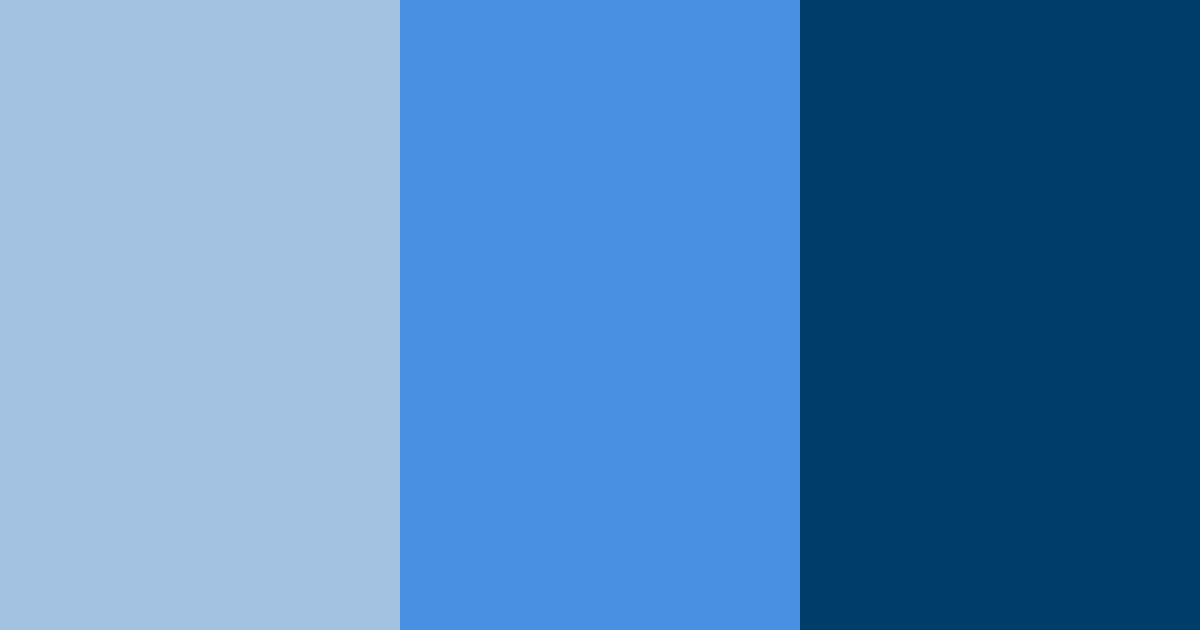 Download azure dreams color palette PNG image (landscape)