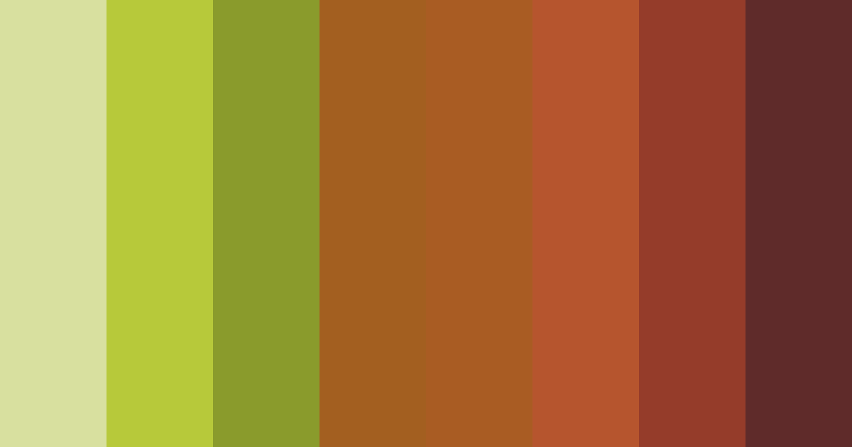 Download green vomit color palette PNG image (landscape)