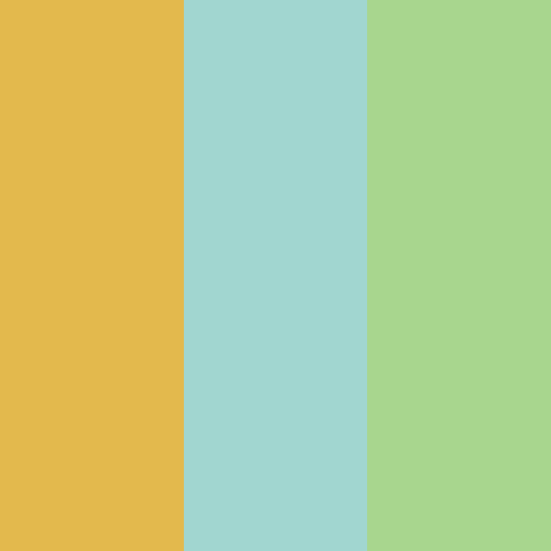 Download sunny serenity color palette PNG image (square)