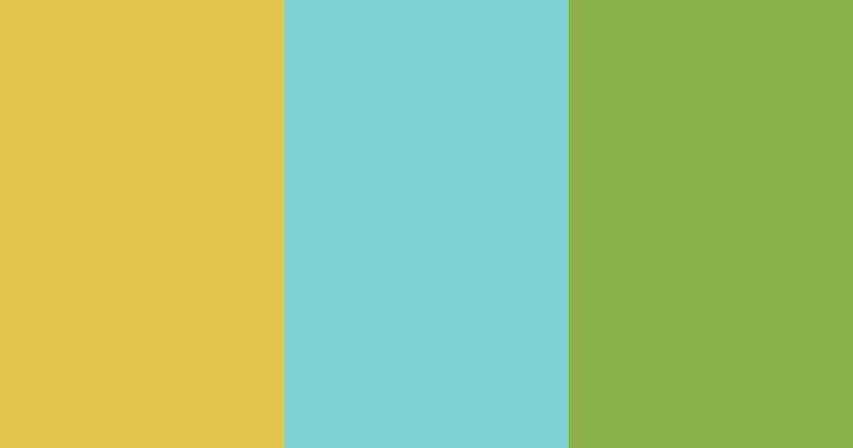 Download sunny oasis color palette PNG image (landscape)