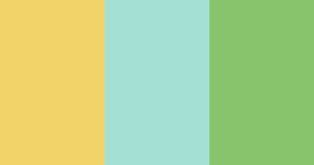 Download golden turquoise color palette PNG image (landscape)
