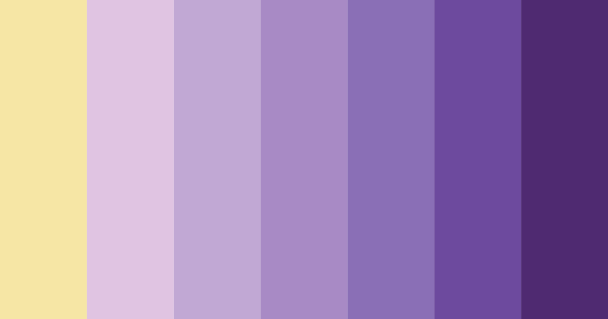 Download royal dusk color palette PNG image (landscape)