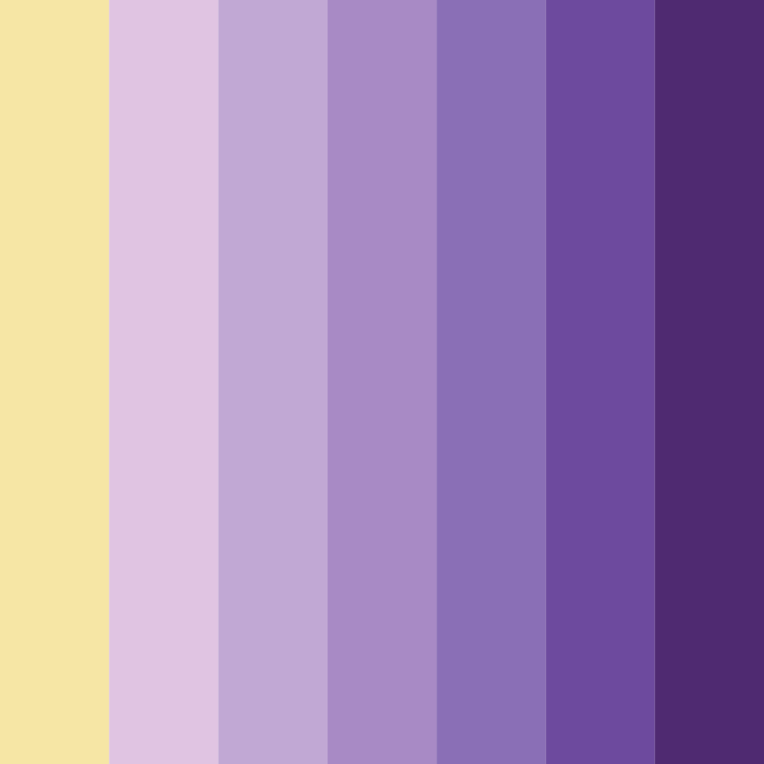 Download royal dusk color palette PNG image (square)