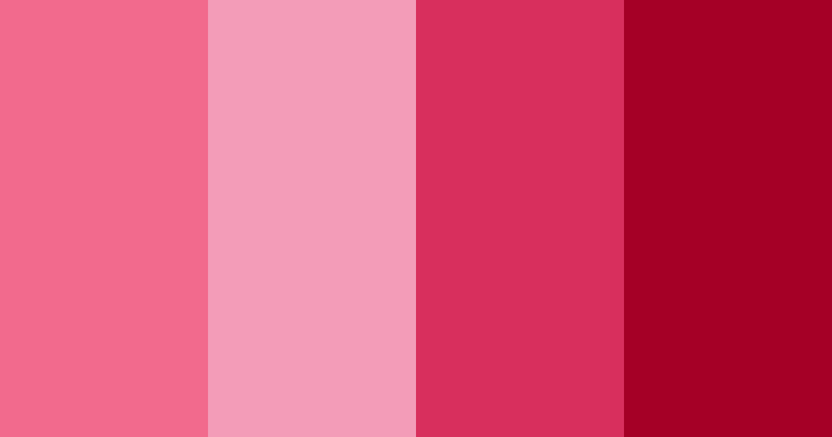 Download pink sunset color palette PNG image (landscape)