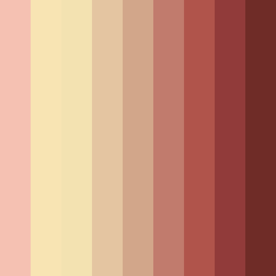 Download harvest feast color palette PNG image (square)
