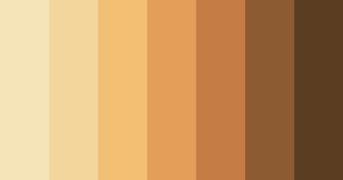 Download sunset harvest color palette PNG image (landscape)