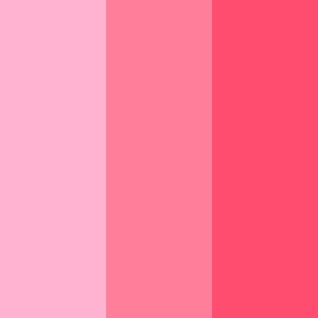 Download bright pink color palette PNG image (square)