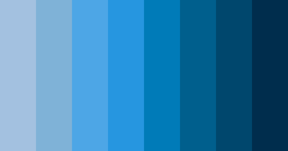 Download azure depths color palette PNG image (landscape)