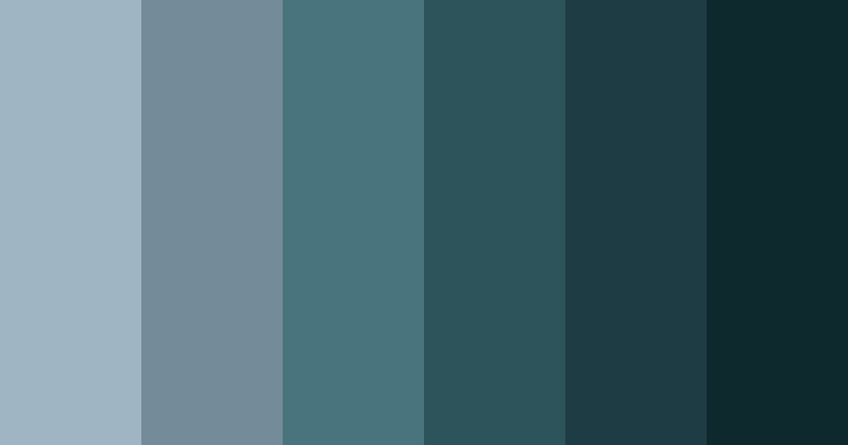 Download gray blue color palette PNG image (landscape)