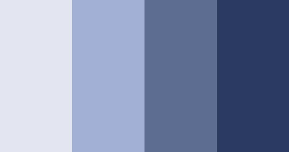 Download twilight serenity color palette PNG image (landscape)