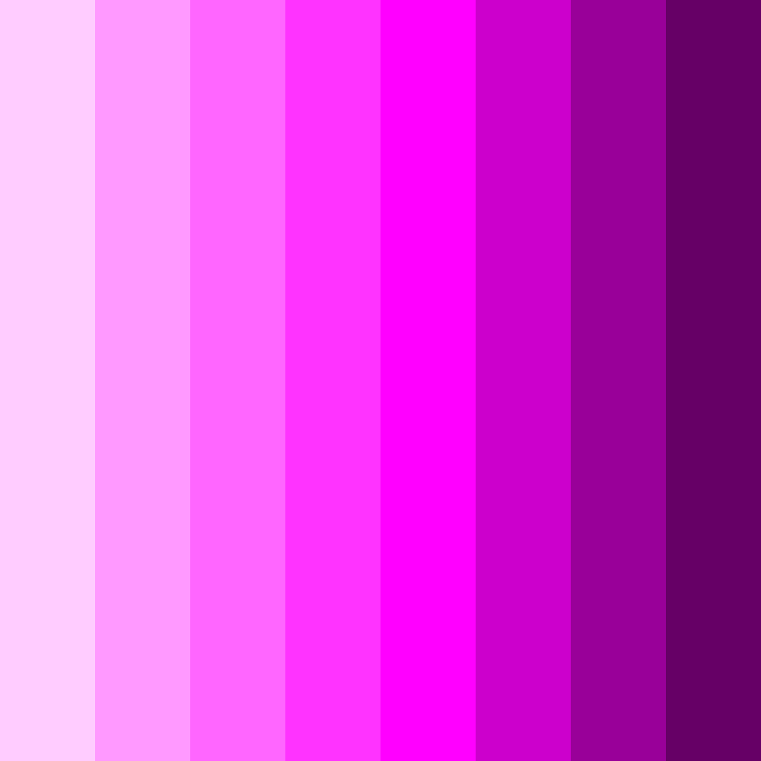 Download dreamy technicolor color palette PNG image (square)