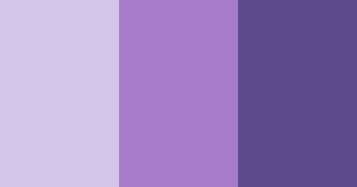 Download whispering violets color palette PNG image (landscape)
