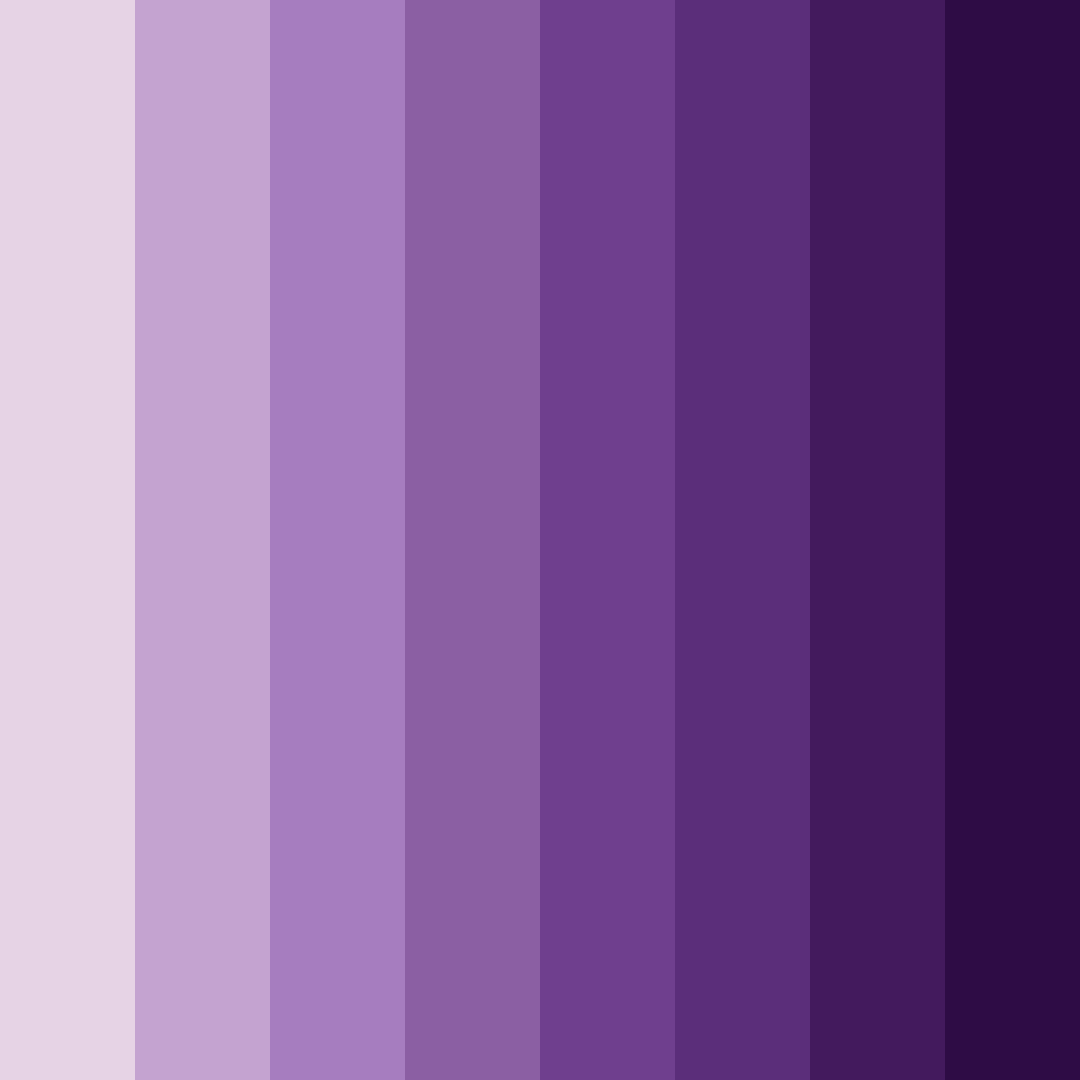 Download mystic amethyst dream color palette PNG image (square)