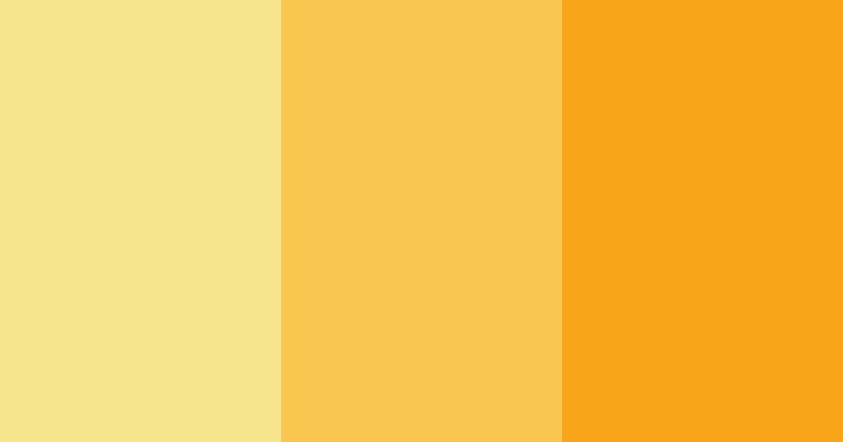 Download bright gold color palette PNG image (landscape)