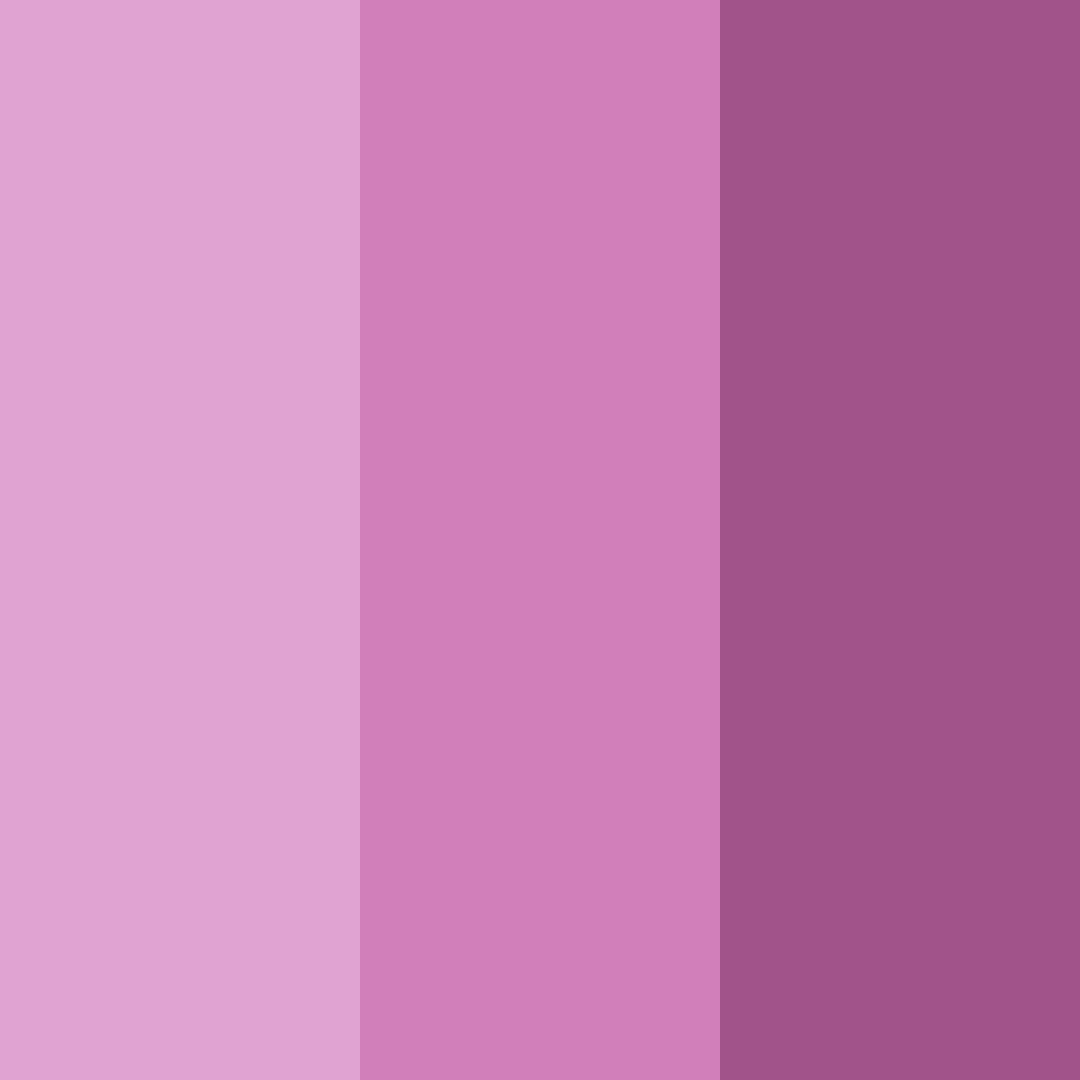 Download blushing amethyst color palette PNG image (square)