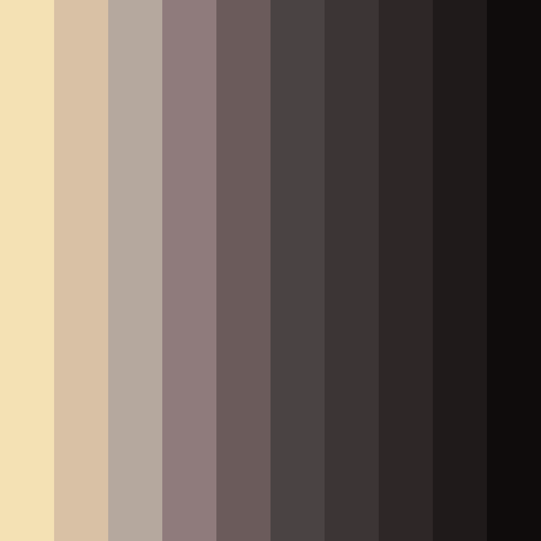 Download nocturnal feathers color palette PNG image (square)