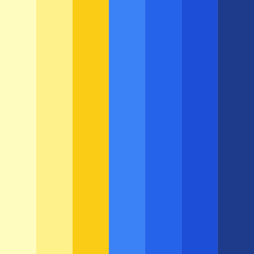 Download sunny serenity color palette PNG image (square)